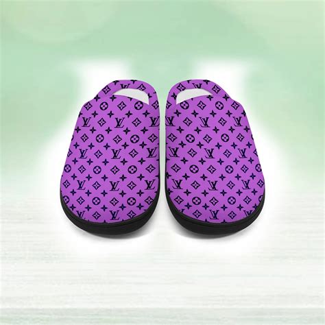 louis vuitton house slippers pink|louis vuitton inspired house slippers.